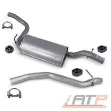 ENDSCHALLDÄMPFER + ABGASROHR FÜR FORD C-MAX FOCUS 2 1.6 Ti 1.8 2.0 BJ 03-12