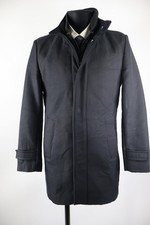 Zara Man schwarzer Mantel