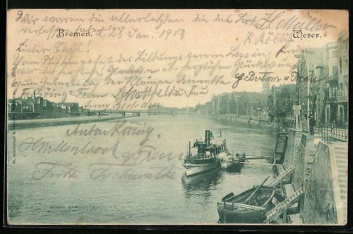 Bremen teilansicht mit - teilansicht,
