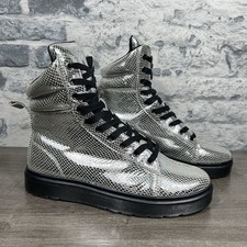 Dr Martens Mix Metallic Silver