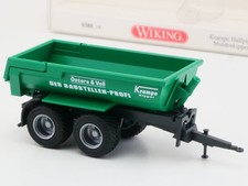 Wiking 038814 Krampe Halfpipe-Muldenkipper für Traktor wie NEU! OVP BL 1705-10-
