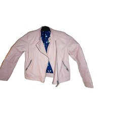 Jacke Kunstleder rosa