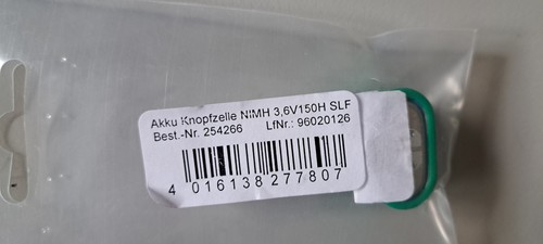 Varta akku knopfzelle nimh - varta,