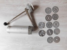 Kekspresse Gastronomie Gebäck Spritze Plätzchen Backen Presse Metall