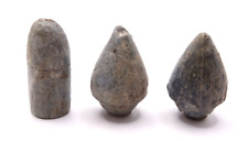 Frühe Bleiprojektile Geschosse und Gewehrkugeln verschiedene Kaliber 12 Stück