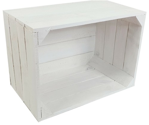 Set neue weiße kiste - kiste, koffer