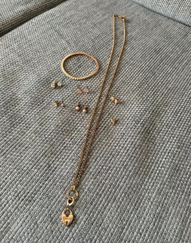 Schmuck set roségold - set,