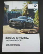BMW 3er touring F31 Betriebsanleitung Bedienungsanleitung Stand 10/2016
