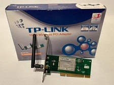 TP-Link TL-WN651G 108M Wireless PCI Adapter – WLAN Karte 802.11g, mit Antenne