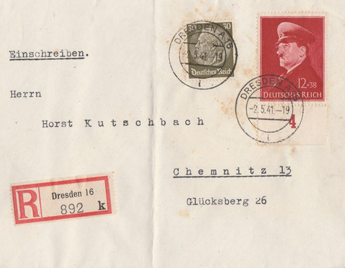 Briefumschlag einschreiben - briefumschlag,