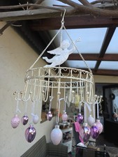 Shabby Chic Hängekranz Engel