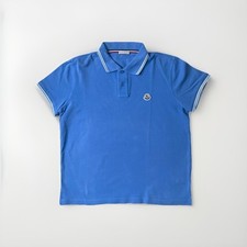 Moncler Polo Hellblau (M)
