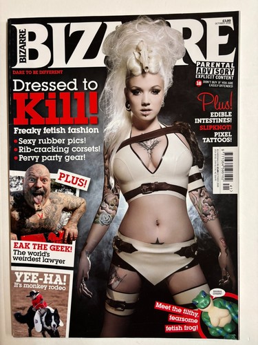 Bizarre magazine october - bizarre, magazine: