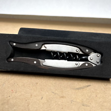 adhoc kellnermesser Design: soldesign Korkenzieher Edelstahl Holz