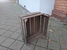 alte Holzkiste Vintage Regal