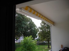 Vollkassettenmarkise Heim und Haus Gestellbreite 3150mm Gestellausfall 2000 mm