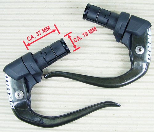 Sram aero 990 bremshebel - aero, bl