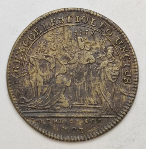 Frankreich jeton 1723 salbung - jeton,