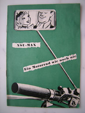 Broschüre NSU Max - ein
