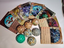 Bakugan Konvolut 7 Kugeln mit Karten