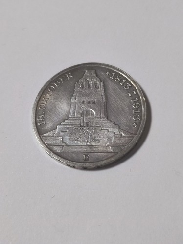 Deutsches reich mark 1913 e - deutsches, 3