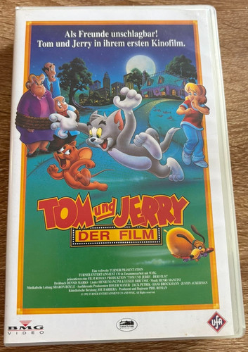 Vhs video tom und jerry - tom,