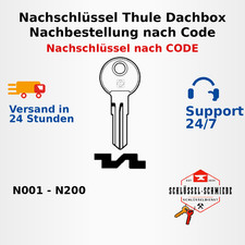 Thule Dachbox Schlüssel