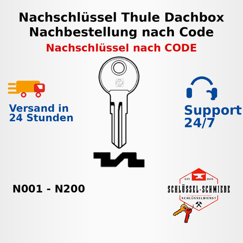 Thule dachbox schlüssel - thule,