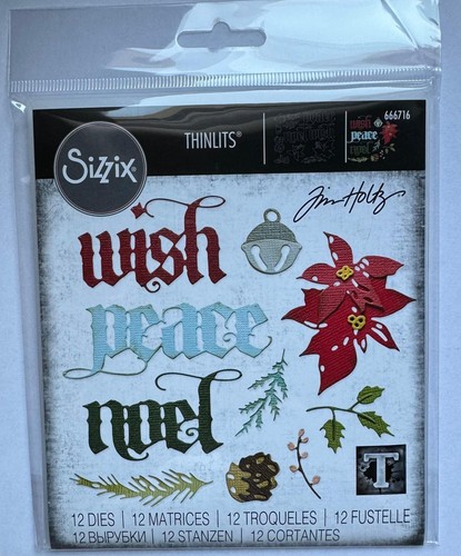 Tim holtz sizzix thinlits - tim,