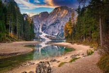 Wandbild: Pragser Wildsee und