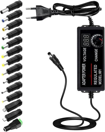 Einstellbares netzteil 36v - einstellbares, 3v-36v