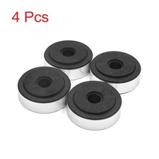 4pcs Silber Plastik CD Player