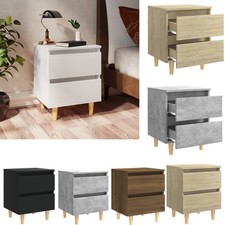 Nachtschrank Nachttisch Schubladekommode Kommode Schrank mit 2 schubladen BE