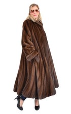 US5721 REAL MINK FUR COAT