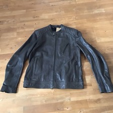 Traum Belstaff V-Racer 2.0 Lederjacke bikerjacke Jacke L Dark Grey 52 Premium