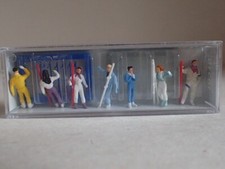 Preiser Wintersportler Skiern Winter Freizeit Sport 10316 H0 1:87 OVP 7 Fig