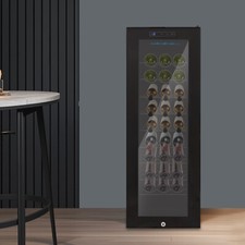 9-Regalen Weinkühlschrank Weinkühlschrank Freistehender Weinkühlschrank 90L