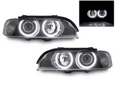White LED Angel HID Headlights
