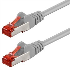 Netzwerkkabel Cat.6 grau 0,15m