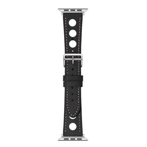 Leder uhrenarmband passend - leder,
