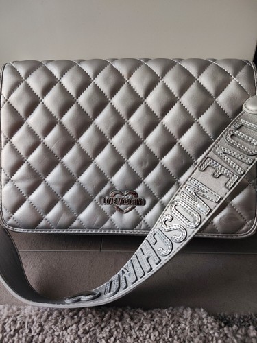 Tolle moschino tasche silber - tolle,