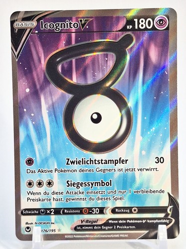 Pokemon karte icognito - pokemon,