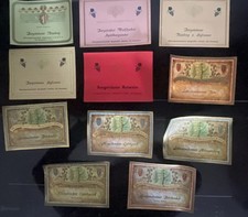 Alte Wein-Etiketten 11 Stück