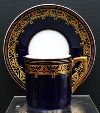 Kobalt Porzellan Mokkatasse