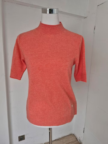 Kurzarmkaschmirpullover - , in