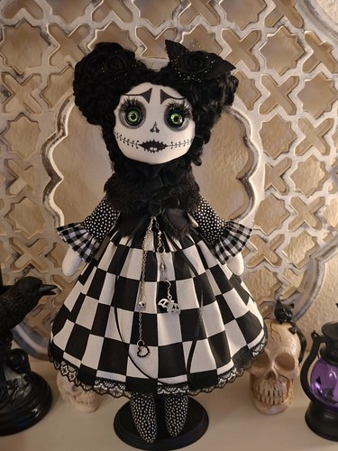 Monster doll gothic ooak - gothic, puppe
