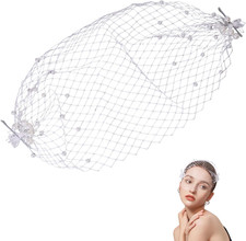 Vogelkäfig Schleier Damen Hut