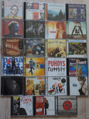 Pop rock album konvolut - rock, cd-album