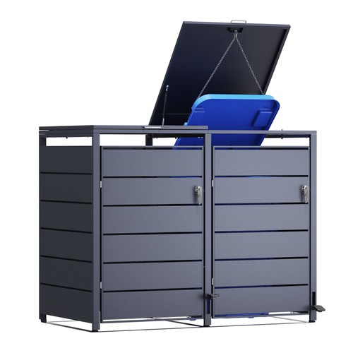 Pedbox mülltonnenbox mit - pedbox,