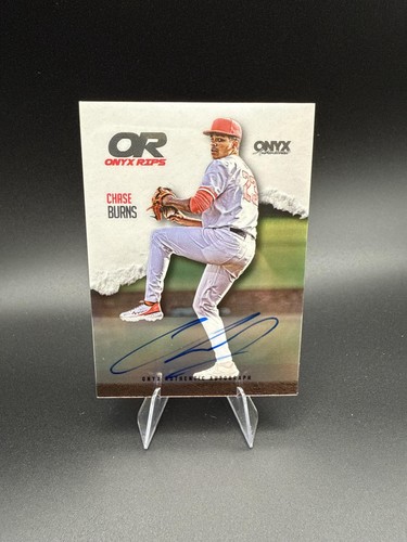 Chase burns auto 2024 onyx - auto,